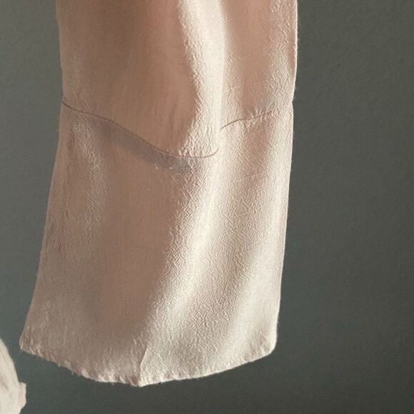 Tru Luxe Jeans Pink Button-down Top/Blouse  Long Sleeves Size XS - Picture 7 of 12